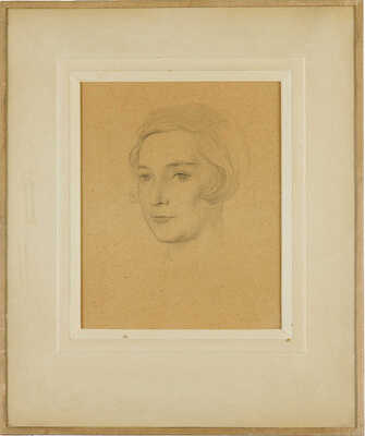 Вышеславцев Николай Николаевич. Портрет девушки